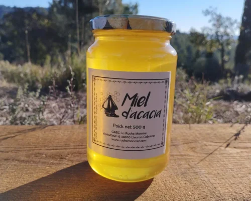 miel d'acacia 500g la ruche monnier france