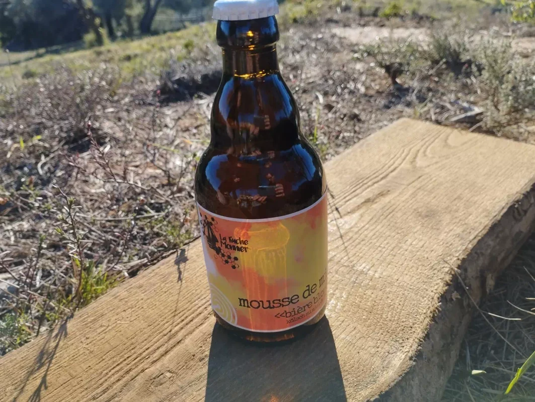 mousse de miel bière au miel la ruche monnier france