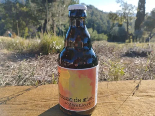 mousse de miel bière au miel la ruche monnier france