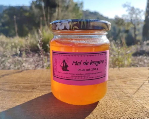 miel de bruyère 250g la ruche monnier france