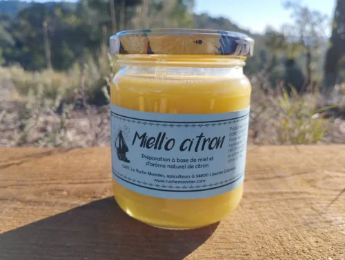 miell'o citron 250g la ruche monnier france
