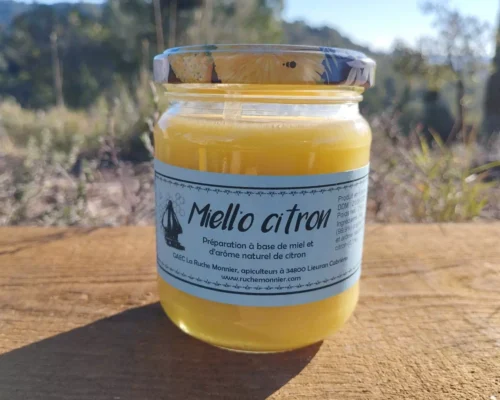 miell'o citron 250g la ruche monnier france