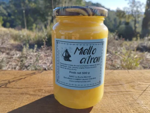 miell'o citron 500g la ruche monnier france
