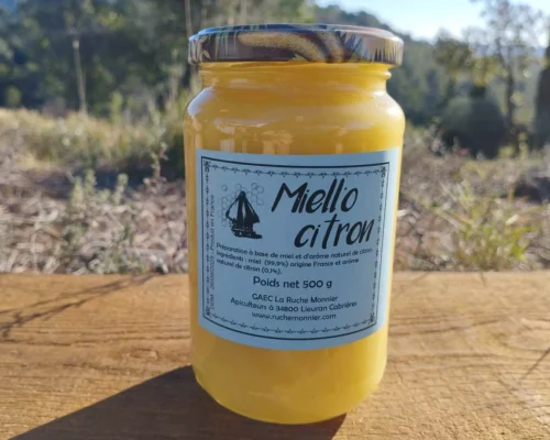 miell'o citron 500g la ruche monnier france