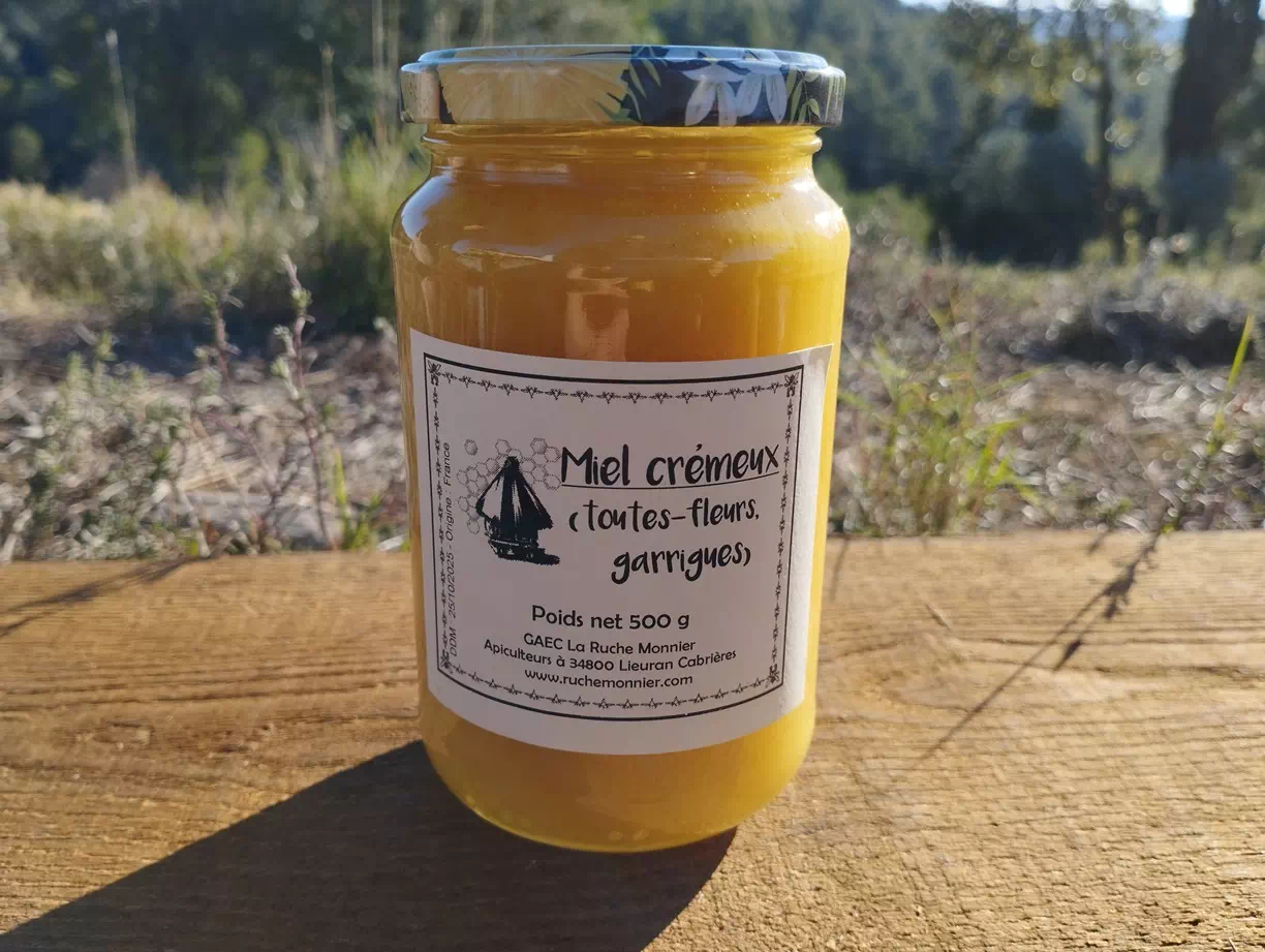 miel de garrigues 500g la ruche monnier france