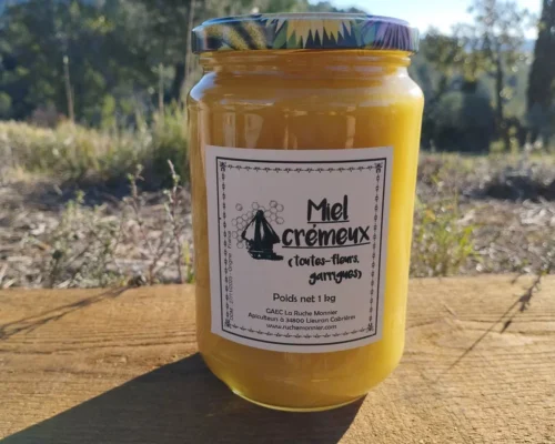 miel de garrigues 1kg la ruche monnier france