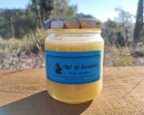 miel de lavandes crémeux 250g la ruche monnier france