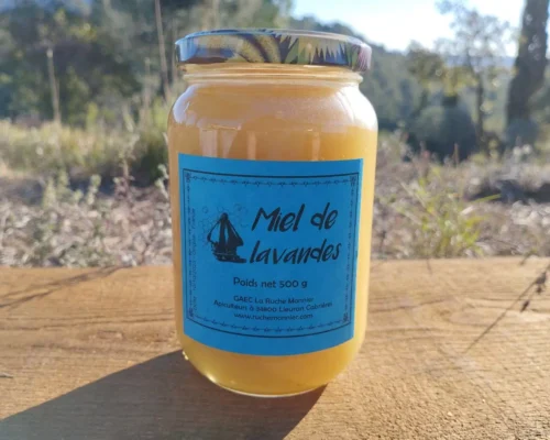 miel de lavandes crémeux 500g la ruche monnier france
