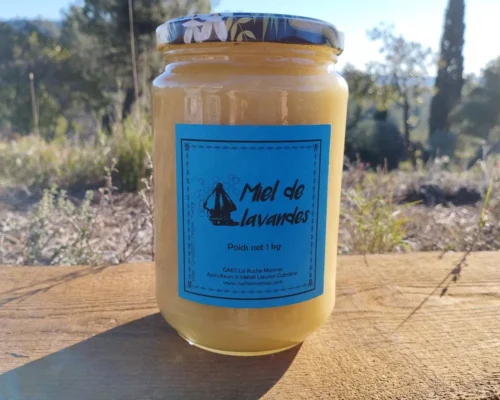 miel de lavandes crémeux 1kg la ruche monnier france