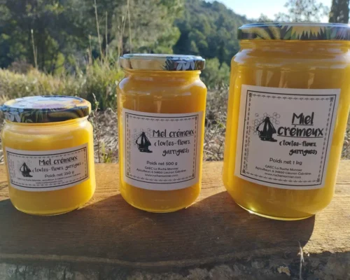 lot de miels de garrigues la ruche monnier france