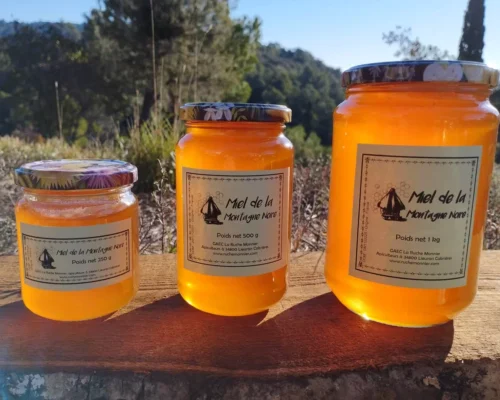 lot de miels de la montagne noire la ruche monnier france