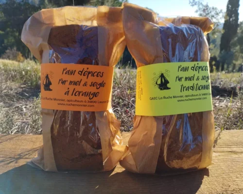 lot de pains d'épices la ruche monnier france