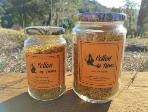 Pollen de fleurs sec