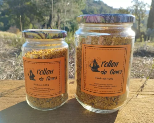 Pollen de fleurs sec