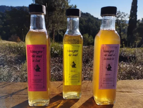lot de trois vinaigres la ruche monnier france