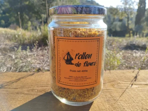 pollen de fleurs 400g la ruche monnier france