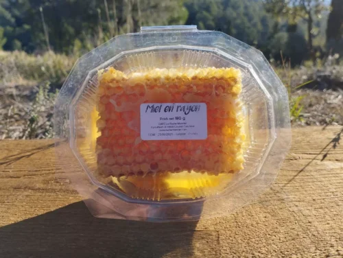 miel en rayon de face la ruche monnier france