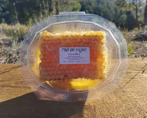 miel en rayon de face la ruche monnier france