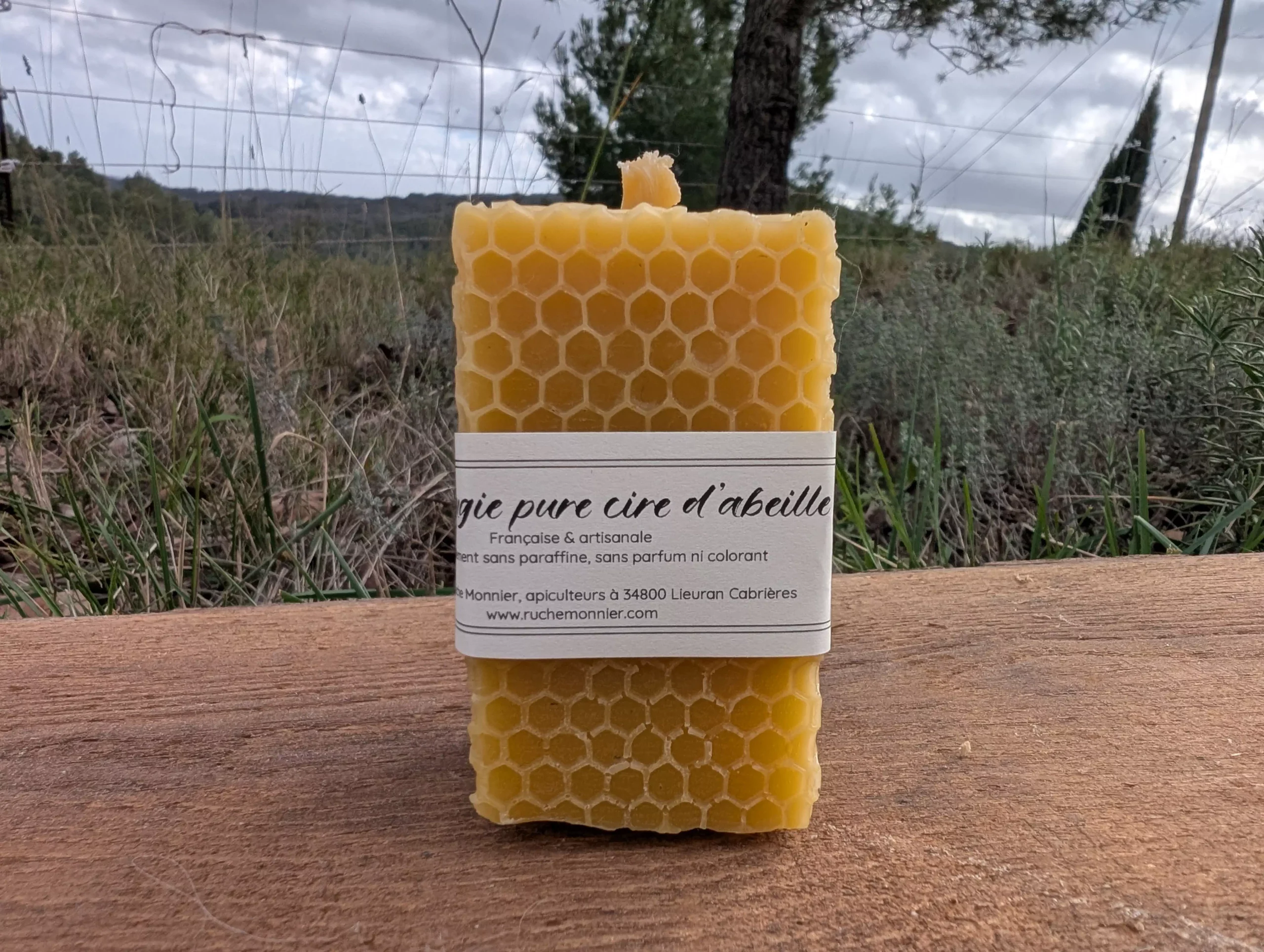 Bougie pure cire d'abeille – Image 4