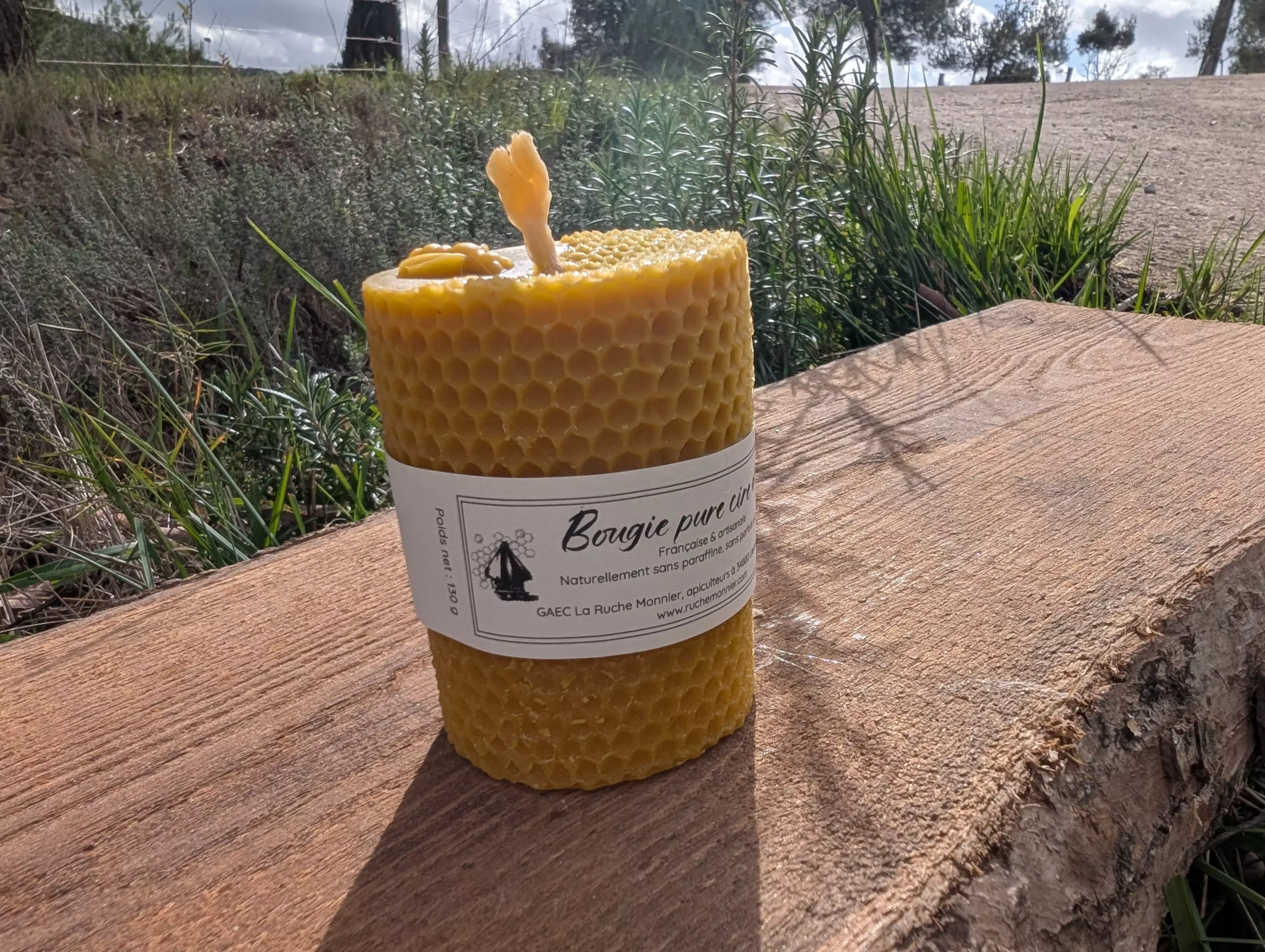 Bougie pure cire d'abeille – Image 7