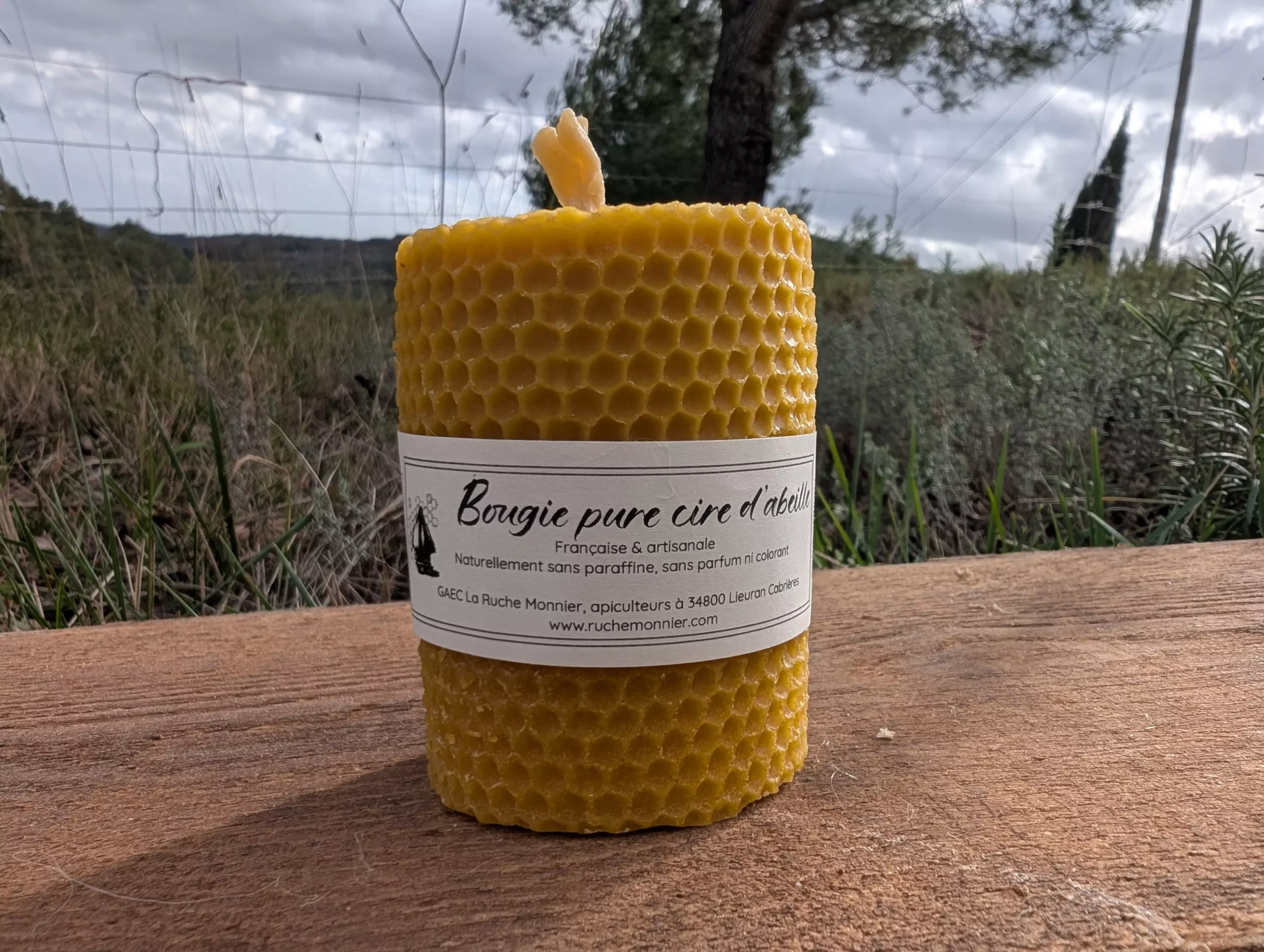 Bougie pure cire d'abeille – Image 8