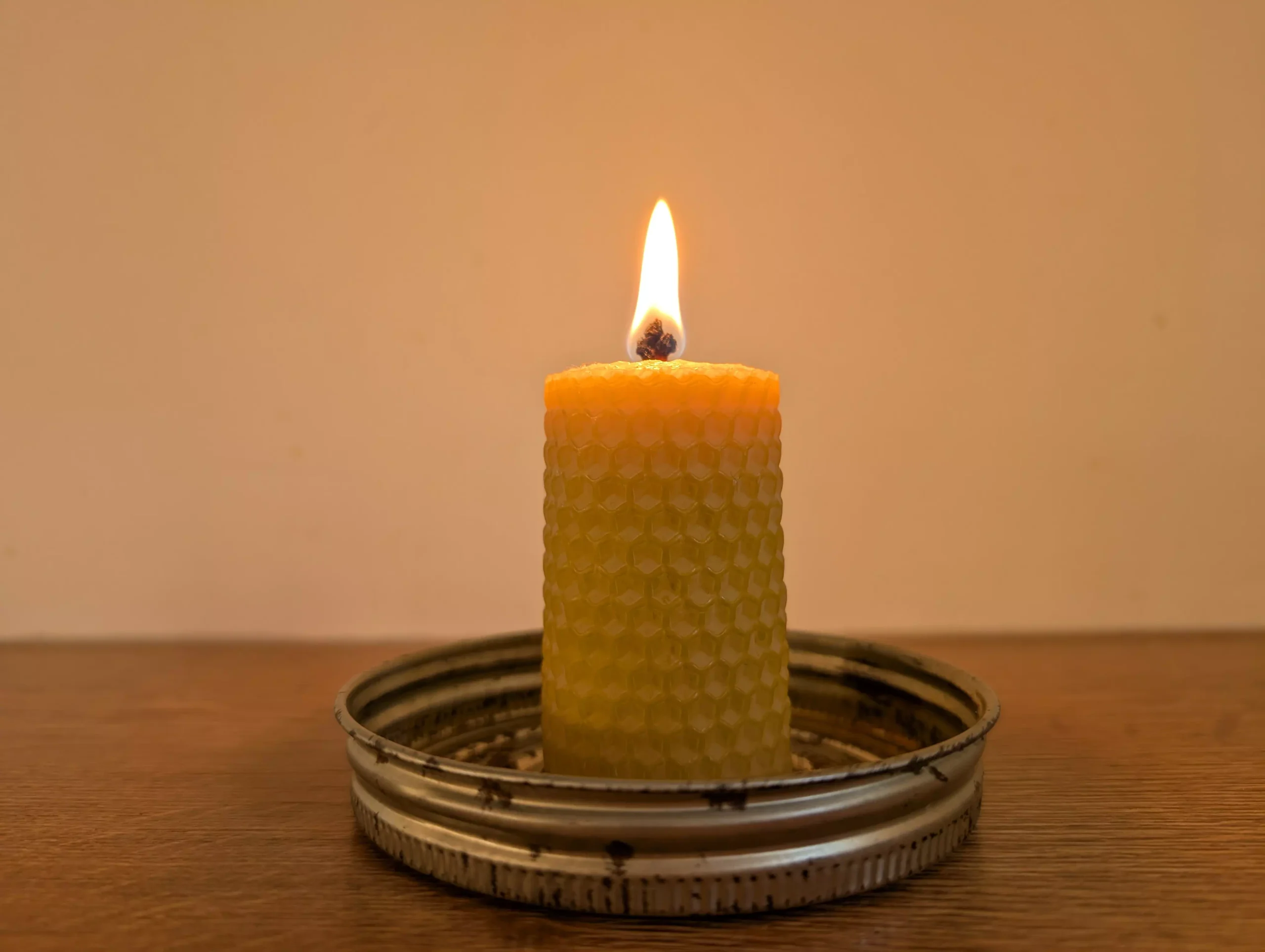 Bougie pure cire d'abeille – Image 3