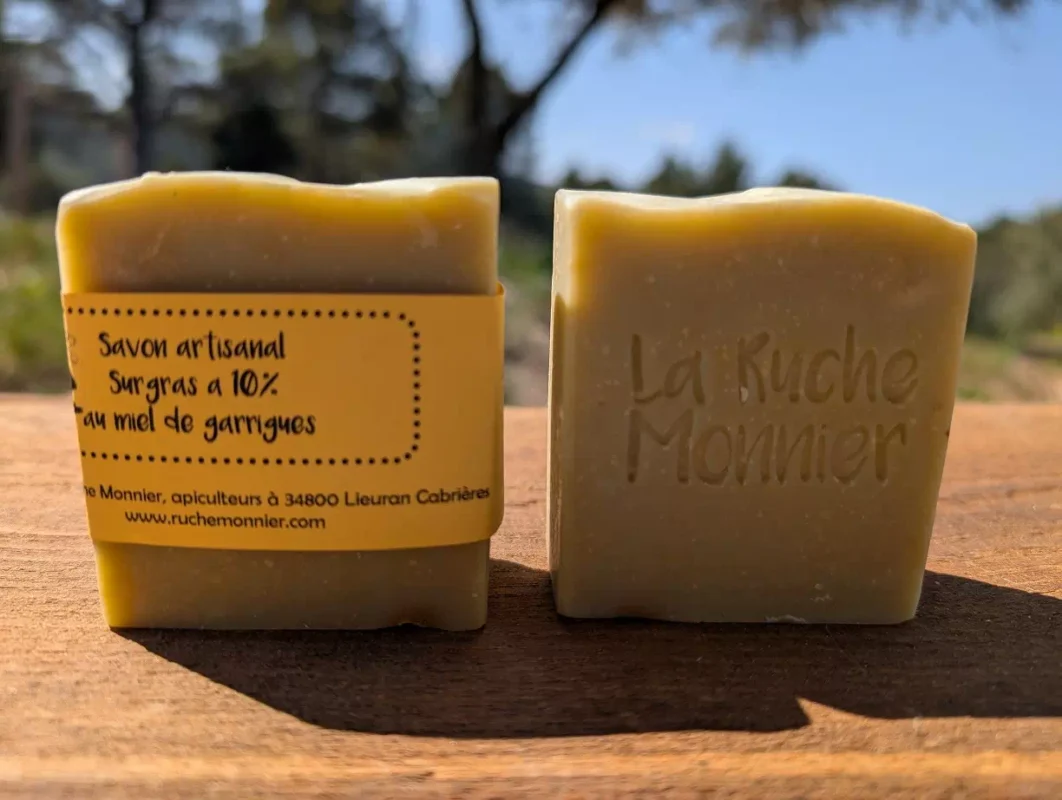 savon surgras au miel de garrigues la ruche monnier france
